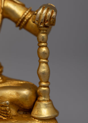 Adiyogi Shiva Statue | 24K Gold Plated Divine Sculpture for Spiritual Decor