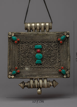 Stunning Ghau Pendant | Unique Spiritual Jewelry