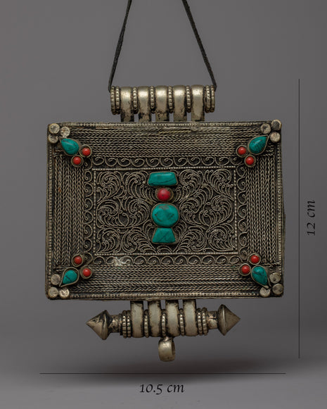 Stunning Ghau Pendant | Unique Spiritual Jewelry