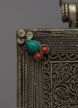 Stunning Ghau Pendant | Unique Spiritual Jewelry