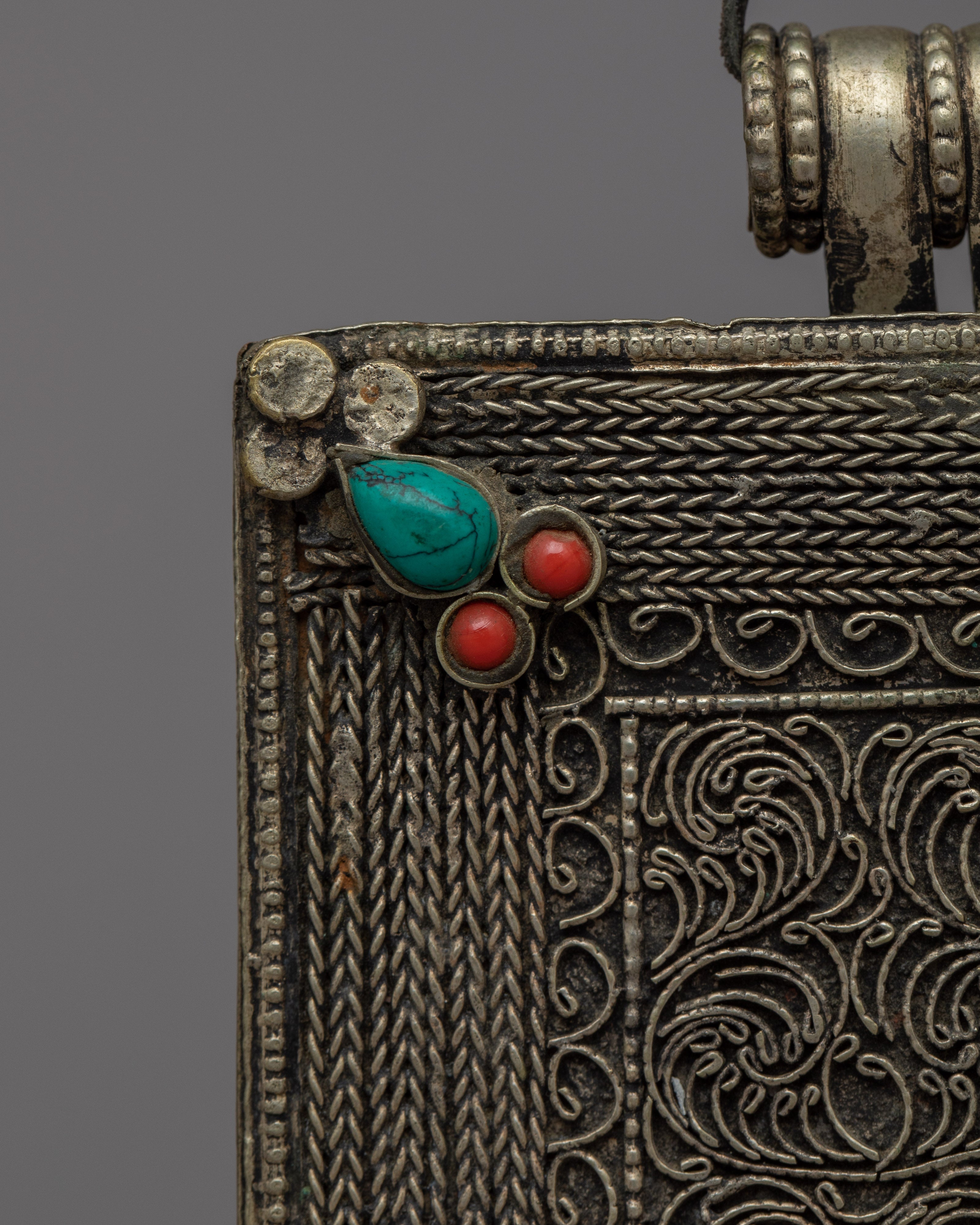 Stunning Ghau Pendant | Unique Spiritual Jewelry