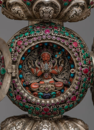 Vishwo Vajra with Stand | Unique and Exquisite Spiritual Décor