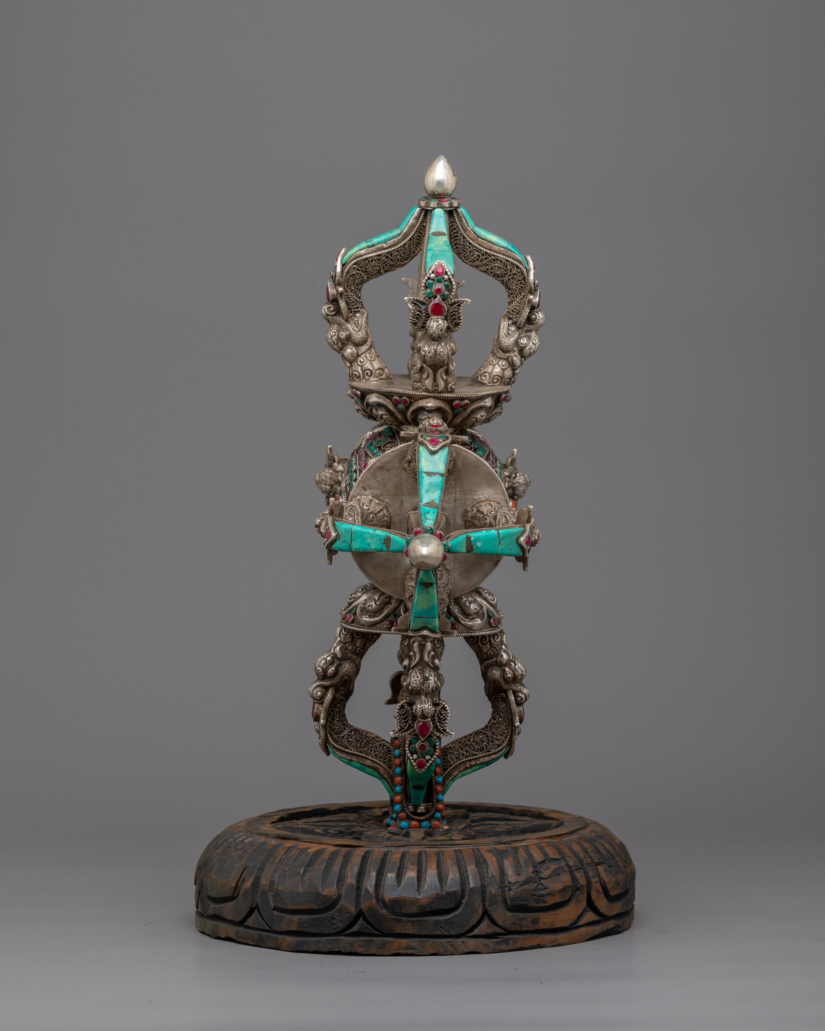 Vishwo Vajra with Stand | Unique and Exquisite Spiritual Décor