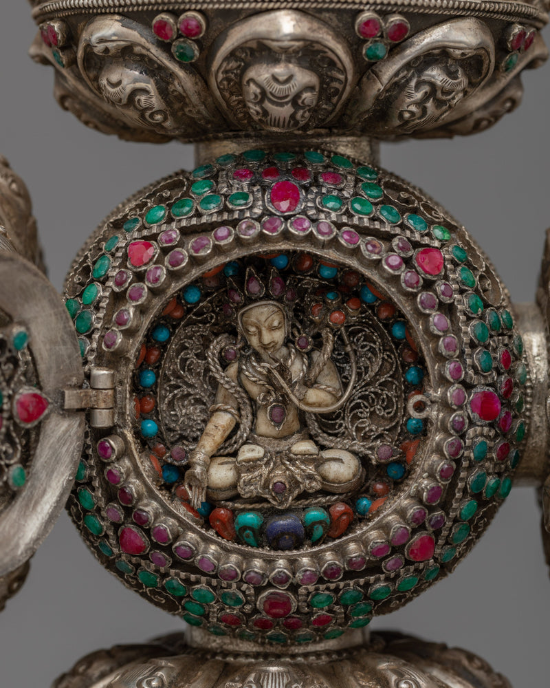 Phurba, Vajra, and Double Vajra Rituals Set | Handmade on Silver