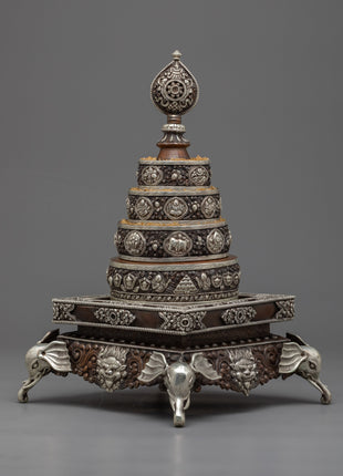Mandala Buddhist Symbol Art | Symbol of Serenity and Enlightenment