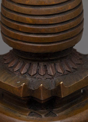 Handcrafted Copper Kadampa Stupa | Sacred Buddhist Decor