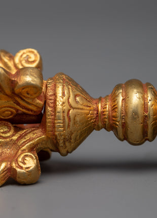 Vajra Art | Handcrafted Copper Vajra for Spiritual Enthusiasts