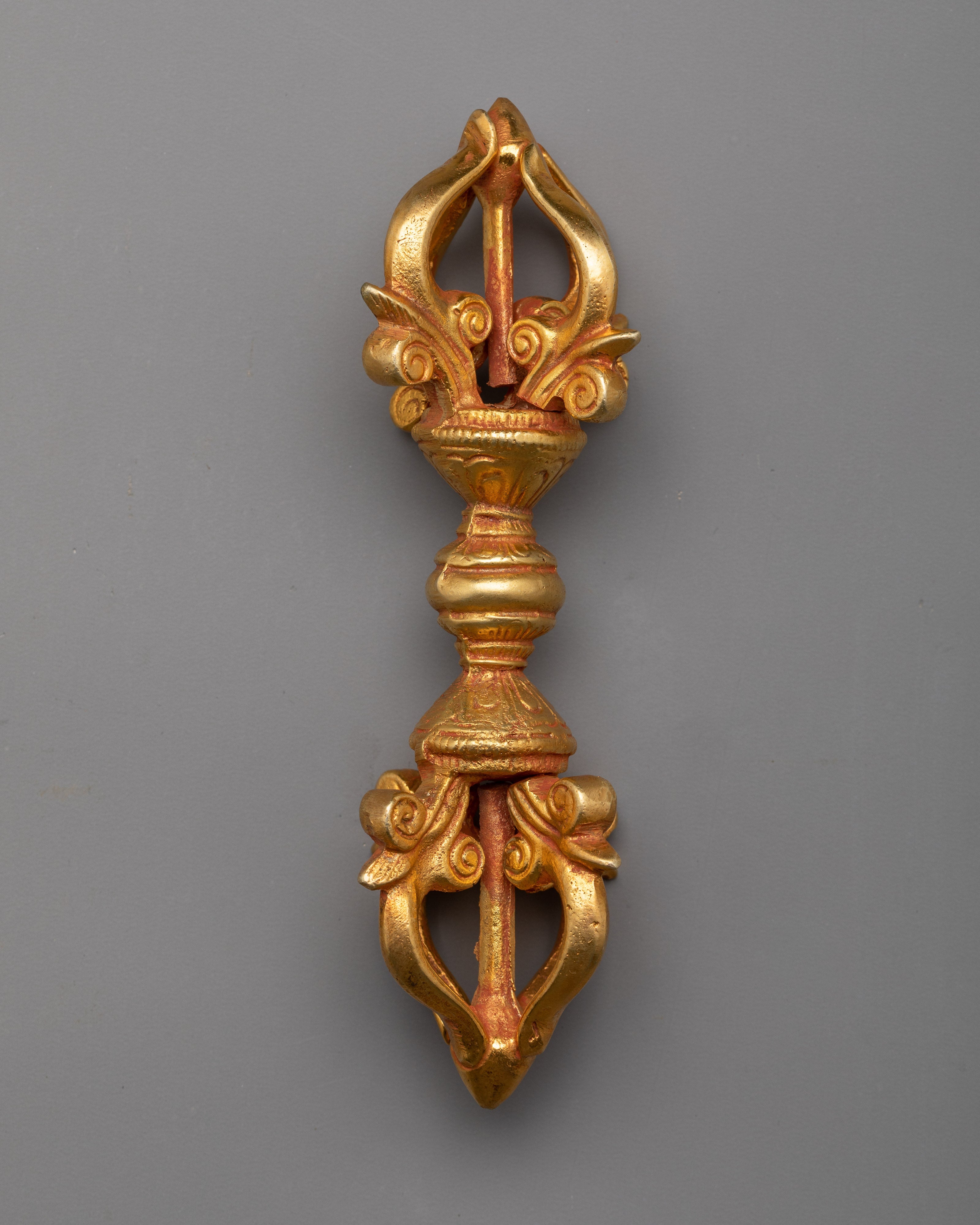 Vajra Art | Handcrafted Copper Vajra for Spiritual Enthusiasts