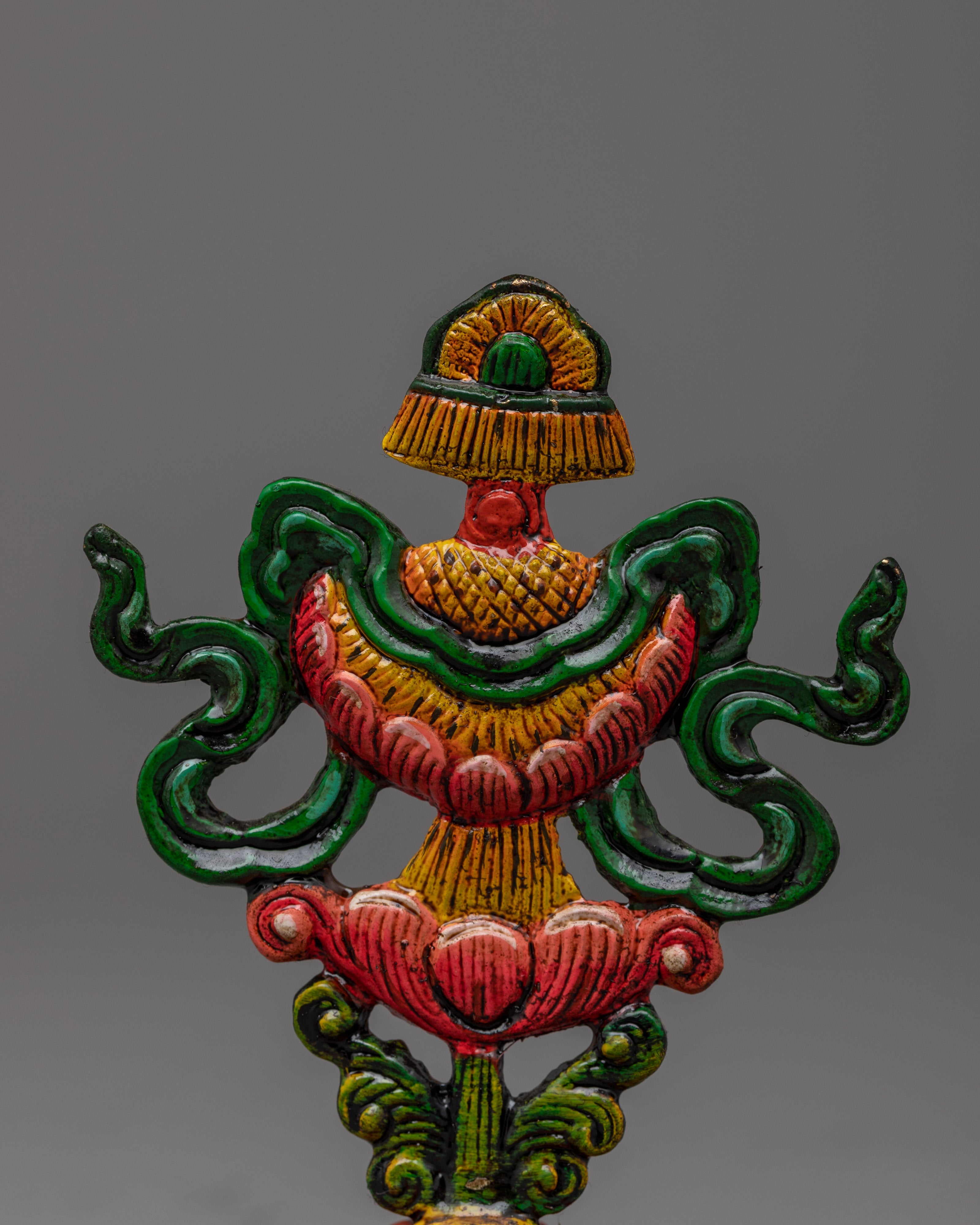 Buddhist Eight Auspicious Symbols | Brass Astamandala Set