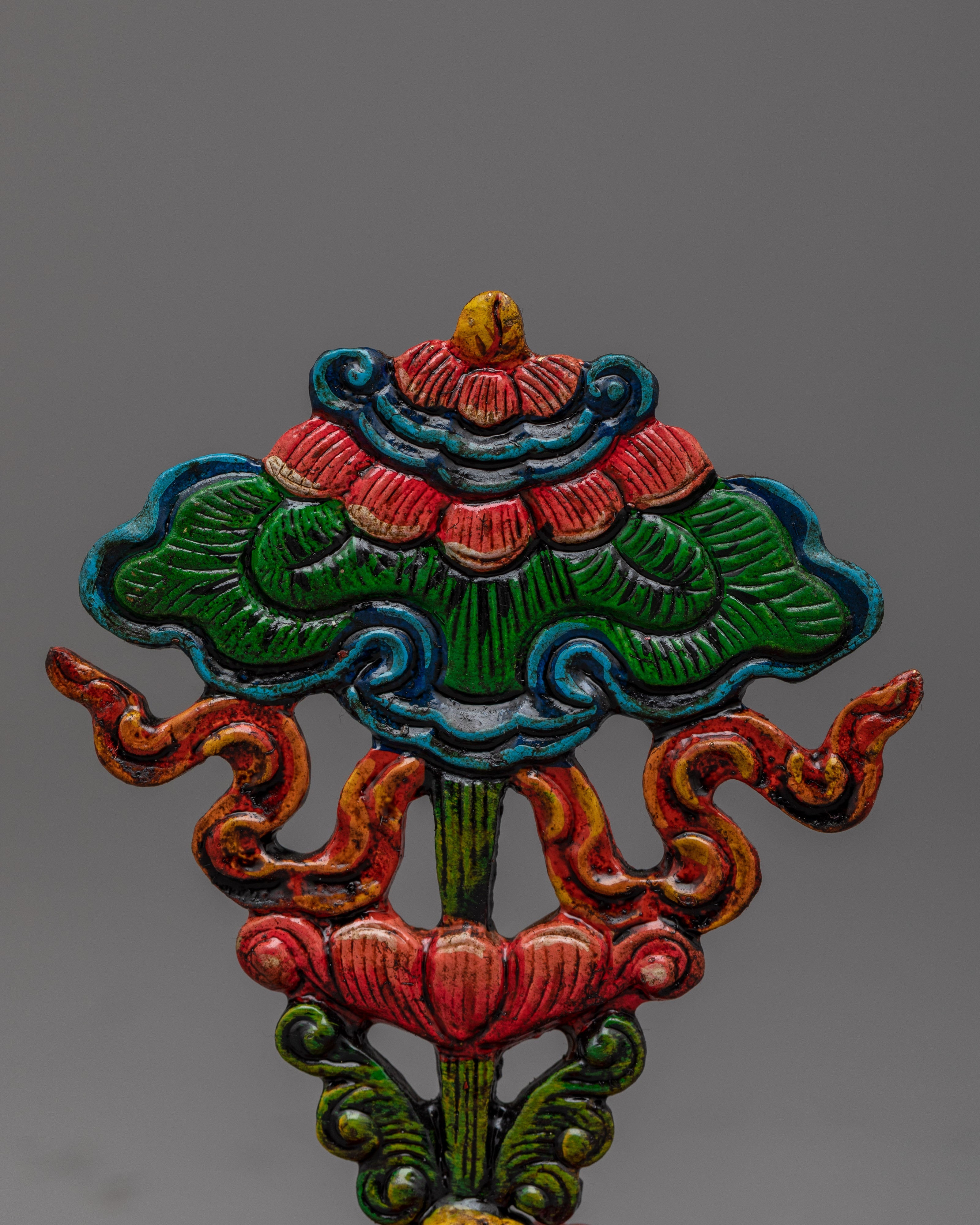 Buddhist Eight Auspicious Symbols | Brass Astamandala Set