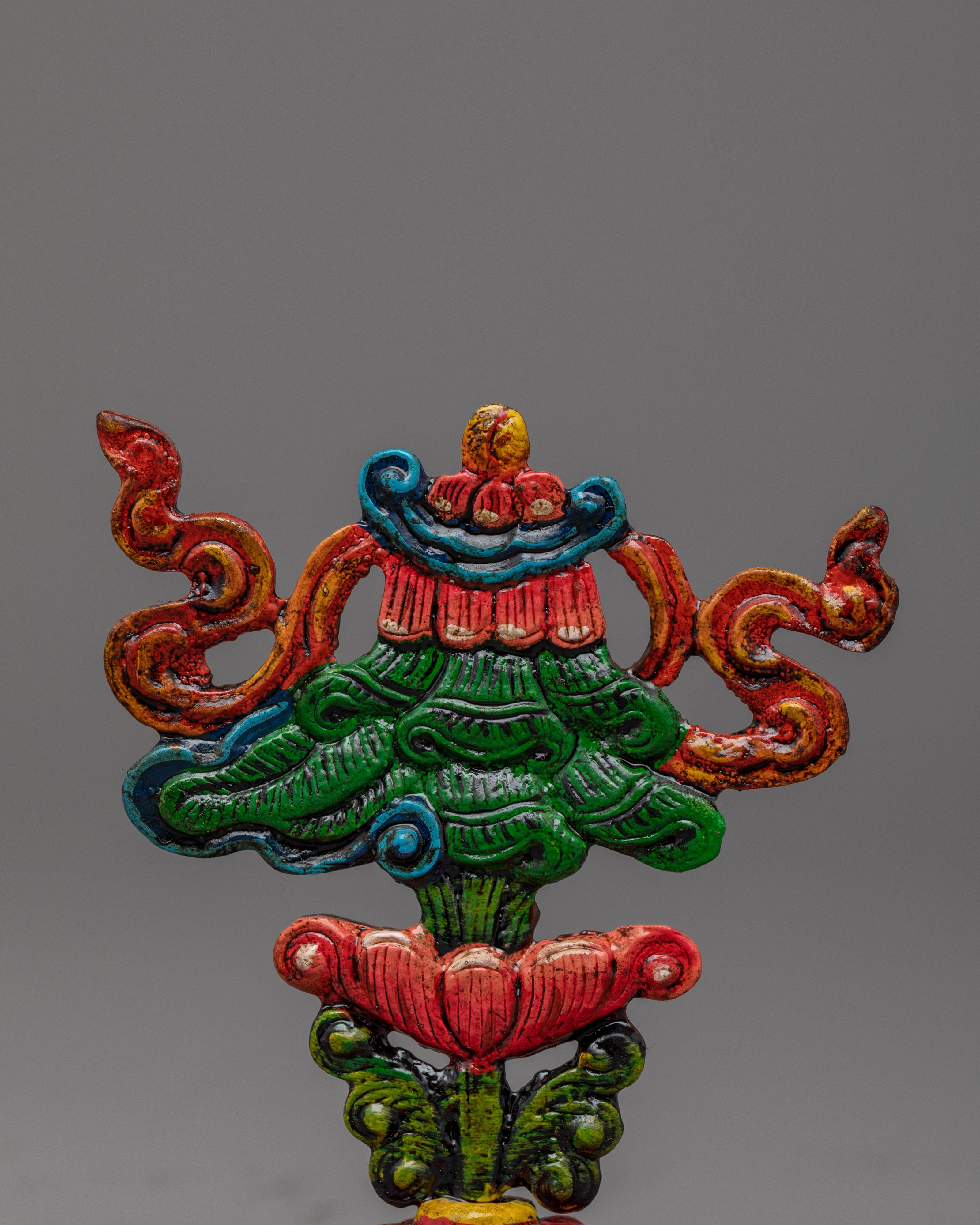 Buddhist Eight Auspicious Symbols | Brass Astamandala Set