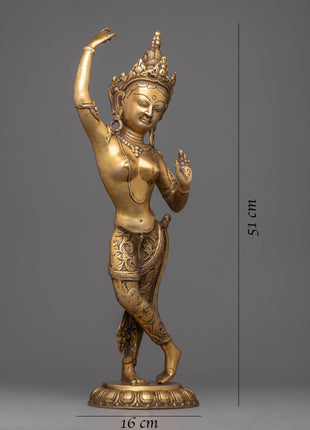 Maya Devi Sculpture | Capturing the Essence of Divine Feminine Energy