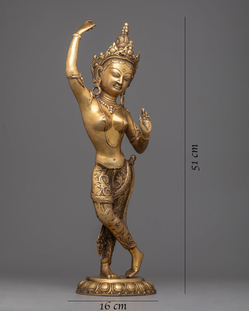 Maya Devi Sculpture | Capturing the Essence of Divine Feminine Energy