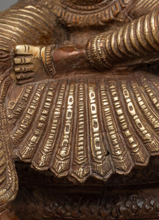 Brass Vishnu Statue | Captivating Brass Sculpture of Bishnu