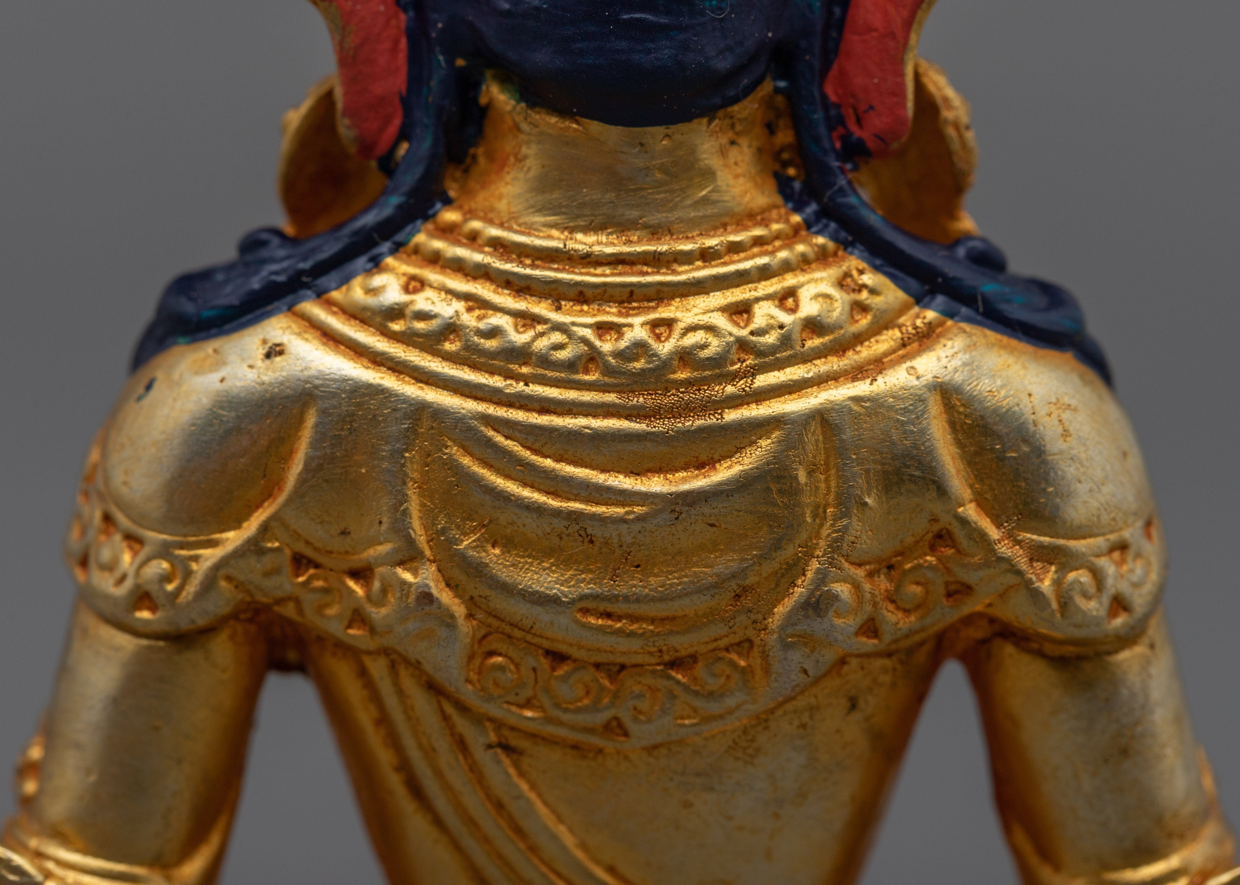 Embrace the Divine Blessings of Amitayus | A Sacred Buddhist Copper Statue