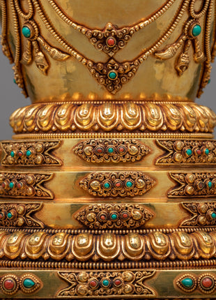 Handcrafted Tibetan Stupa | Embrace Sacred Tradition
