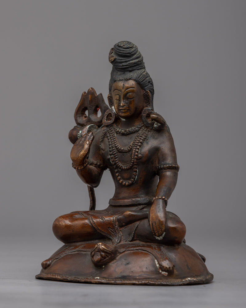 Yogi Shiva Statue  | Elevate your Sacred Space with this Exquisite Creation