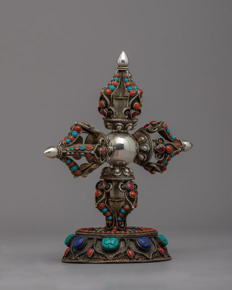 Divine Double Vajra | Revering the Sacred Union and Divine Power