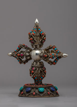 Divine Double Vajra | Revering the Sacred Union and Divine Power