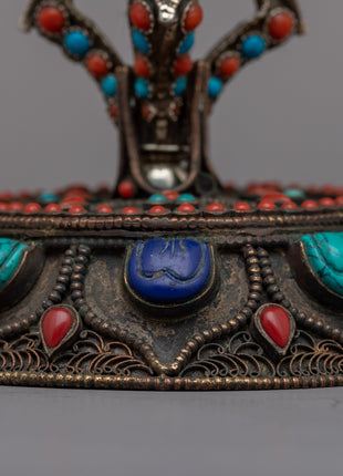 Divine Double Vajra | Revering the Sacred Union and Divine Power
