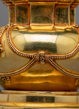 Buddhist Stupa Statue | Sacred Symbol of Enlightenment