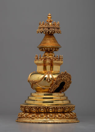 Buddhist Stupa Statue | Sacred Symbol of Enlightenment