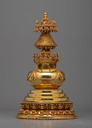 Buddhist Stupa Statue | Sacred Symbol of Enlightenment