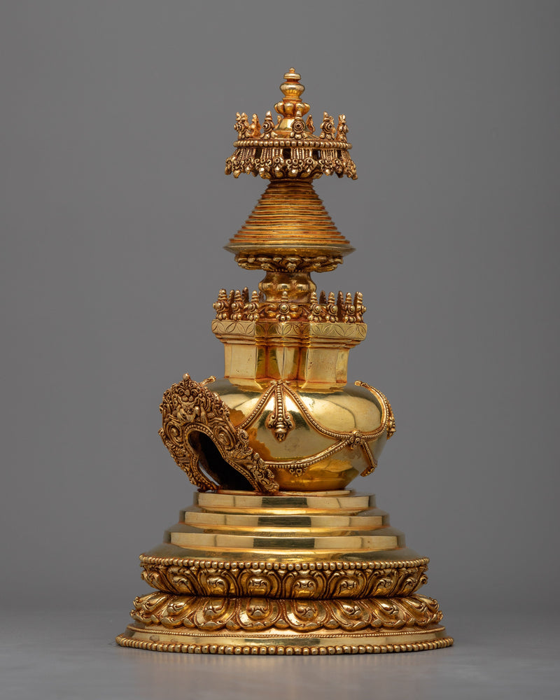 Buddhist Stupa Statue | Sacred Symbol of Enlightenment