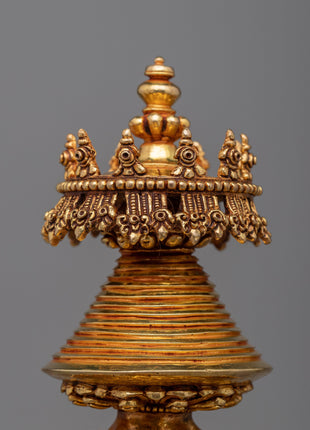 Buddhist Stupa Statue | Sacred Symbol of Enlightenment