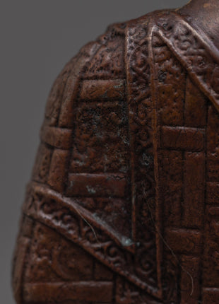 Copper Meditation Shakyamuni Buddha Statue | Peaceful and Tranquil Home Decor Accent