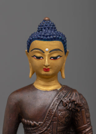 Small Amitabha Buddha Statue | Compact Tranquility Statuette