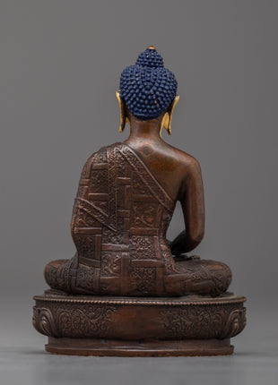 Small Amitabha Buddha Statue | Compact Tranquility Statuette