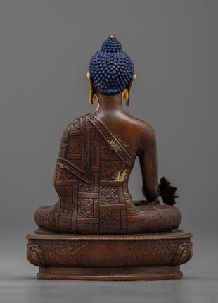 Medicine Buddha Copper Statue | Powerful Symbol of Compassionate Healing