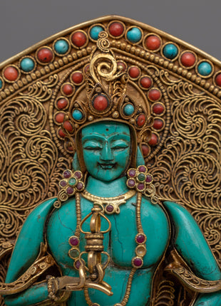 Vajrasatva Buddha Statue | Embodiment of Purification and Transformation