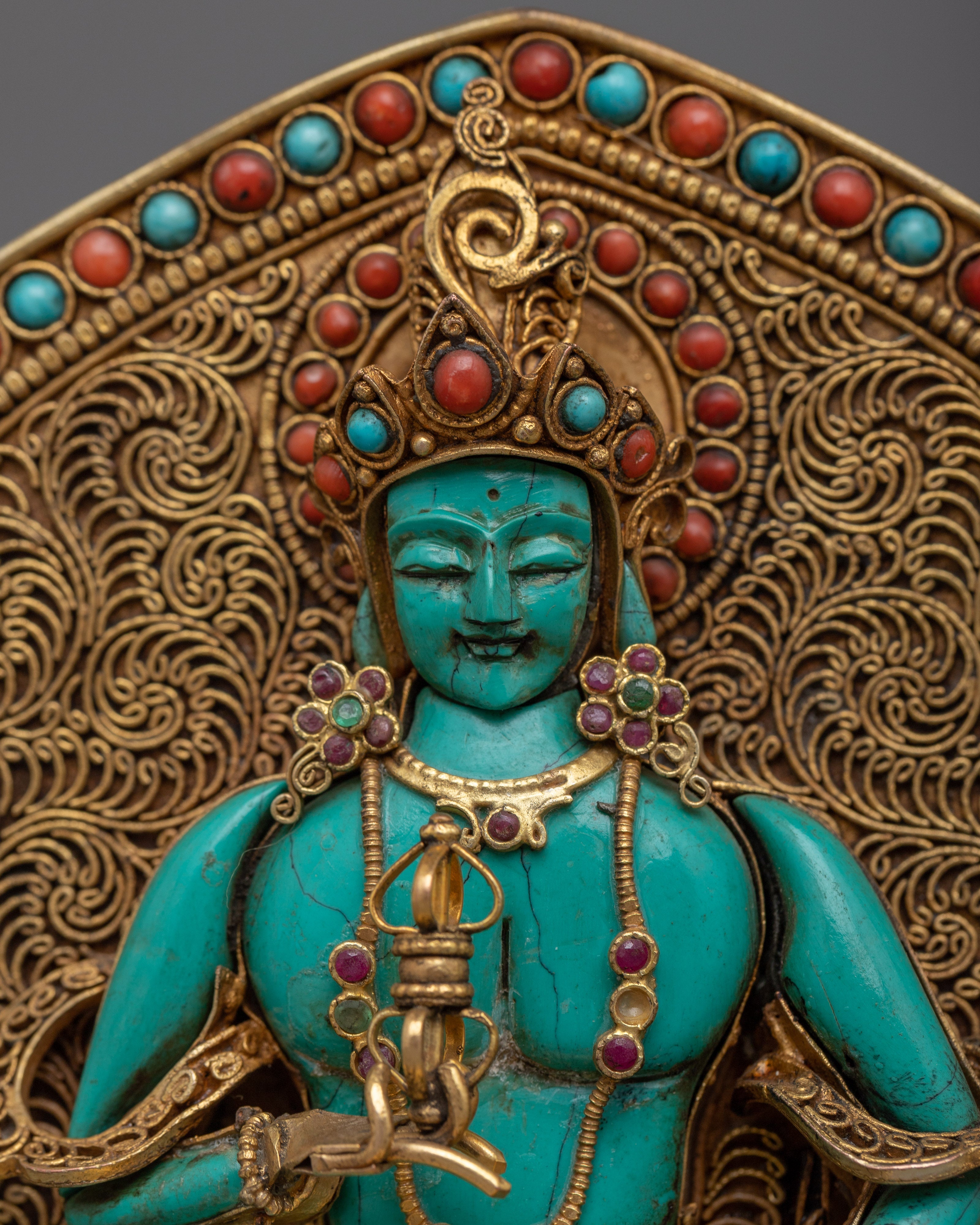 Vajrasatva Buddha Statue | Embodiment of Purification and Transformation