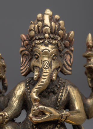 Hindu Elephant God Ganesh | Handcrafted Masterpiece for Devotion and Home Décor