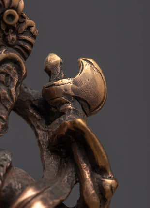 Divine Copper Ganesha God Statue | Symbol of Blessings and Prosperity