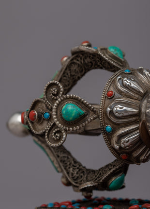 Dorje Tibetan | Handmade Silver Amulet for Spiritual Protection