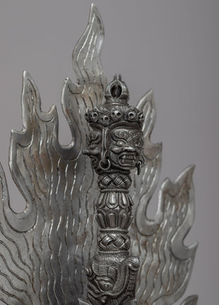 Iron Phurba Ritual Dagger | Symbol of Wrathful Deities and Protection