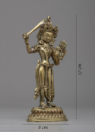 Standing Manjushri Statue | Adorn Your Space with Statue
