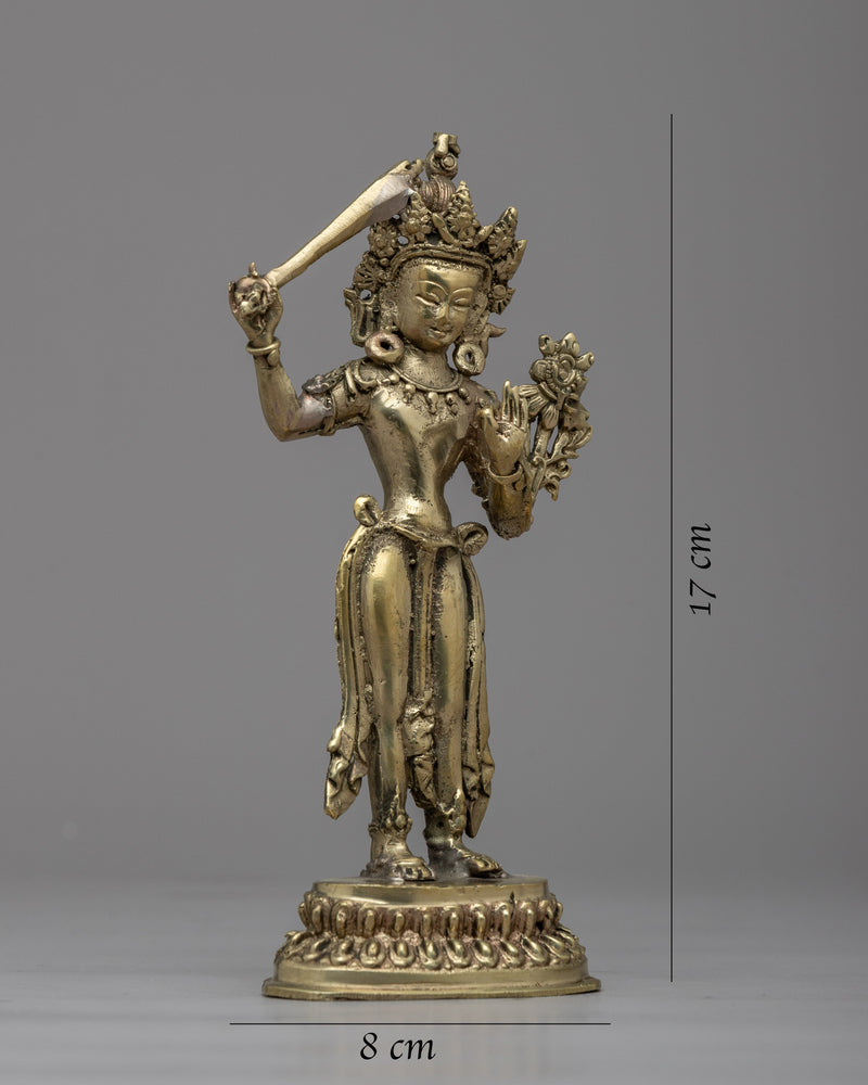 Standing Manjushri Statue | Adorn Your Space with Statue