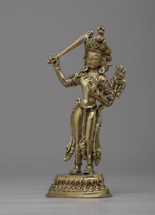 Standing Manjushri Statue | Adorn Your Space with Statue