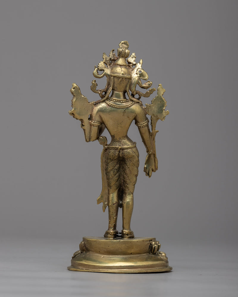 Standing Chenresig Statue | Embodying the Compassionate Presence of Avalokiteshvara