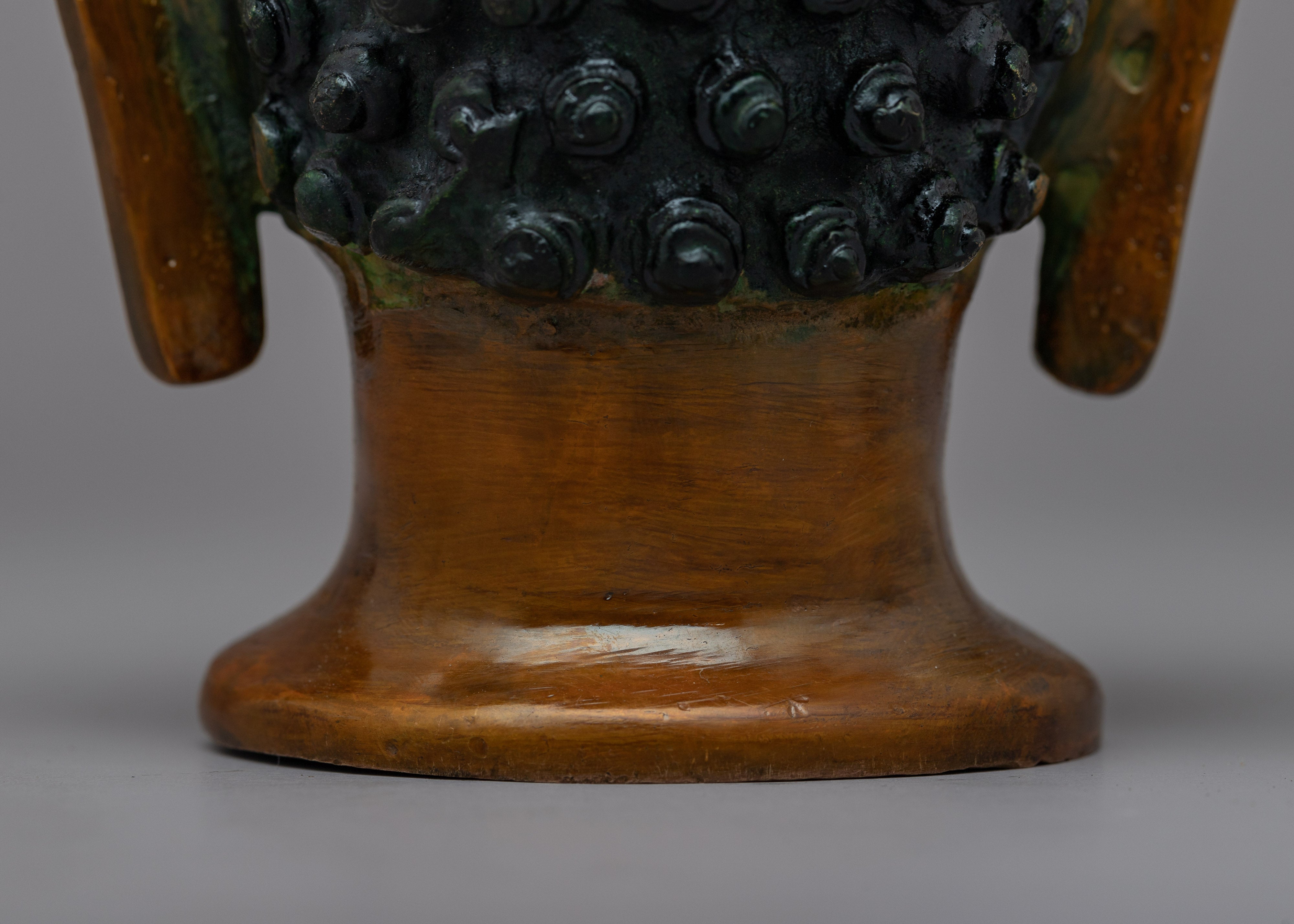 Meditating Head Buddha Sculpture | Spiritual Art for Home