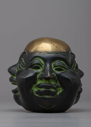 Buddha Head with Four Faces