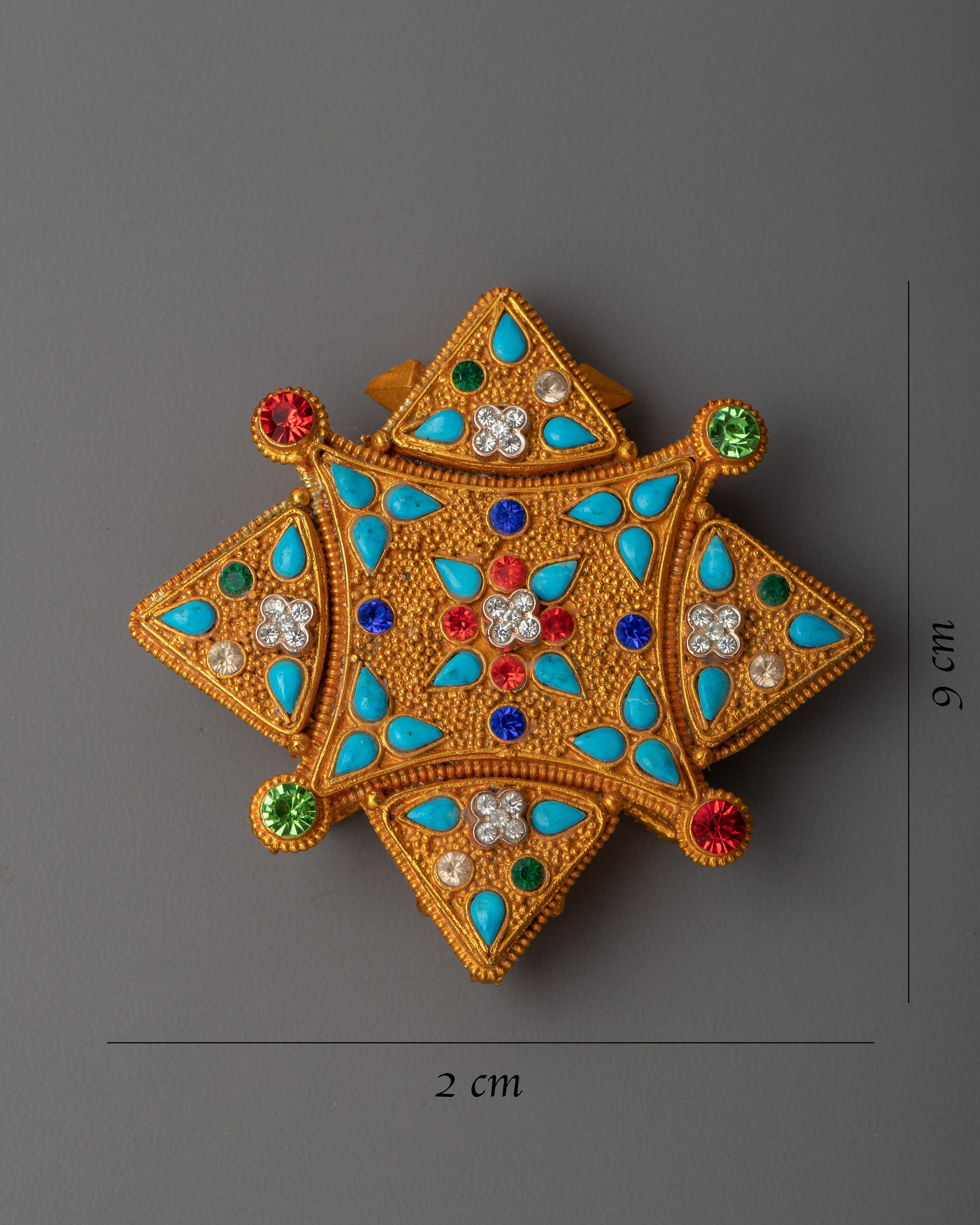 Ritual Amulet Prayer Box Ghau | Sacred Symbol of Protection and Spiritual Guidance