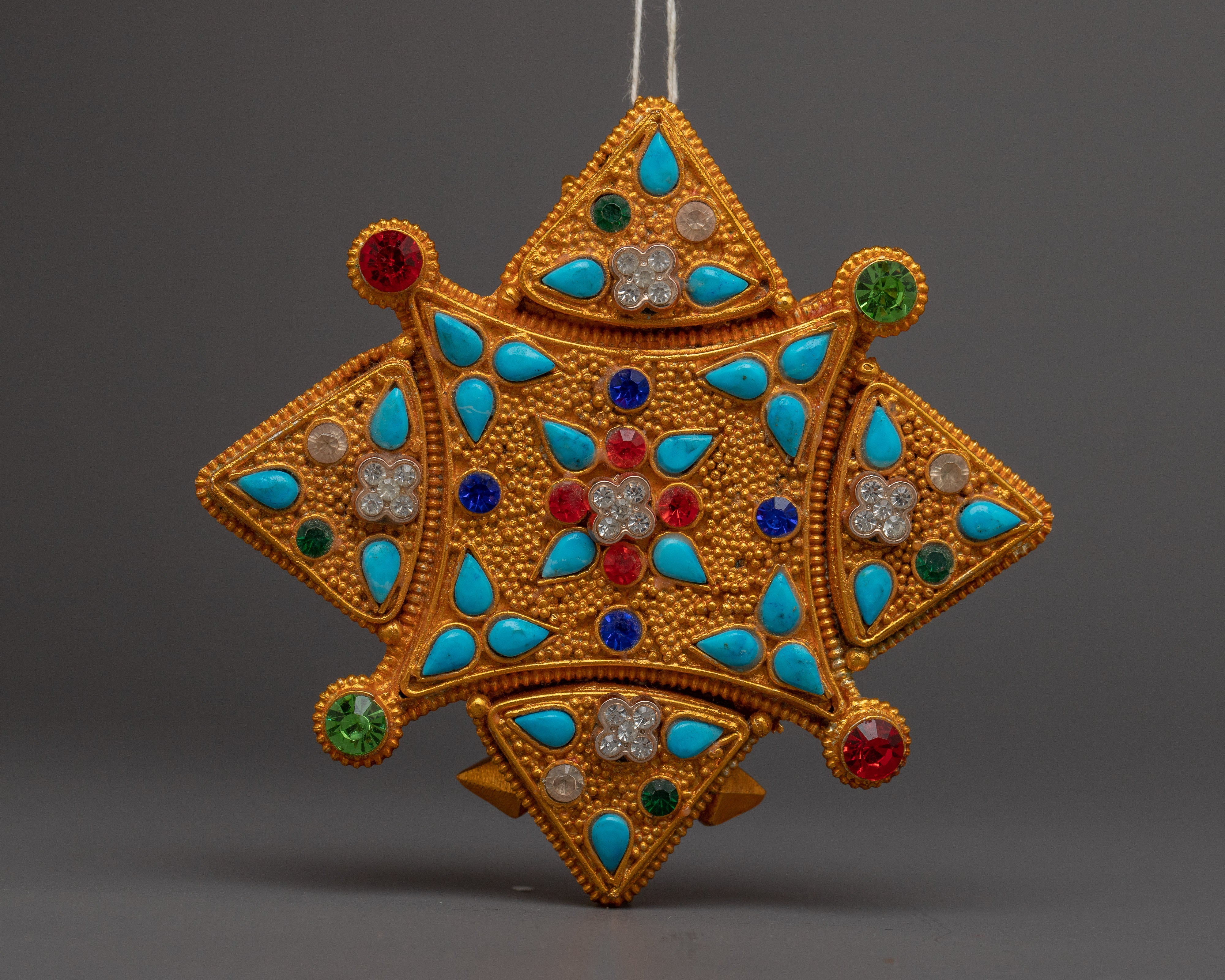 Ritual Amulet Prayer Box Ghau | Sacred Symbol of Protection and Spiritual Guidance