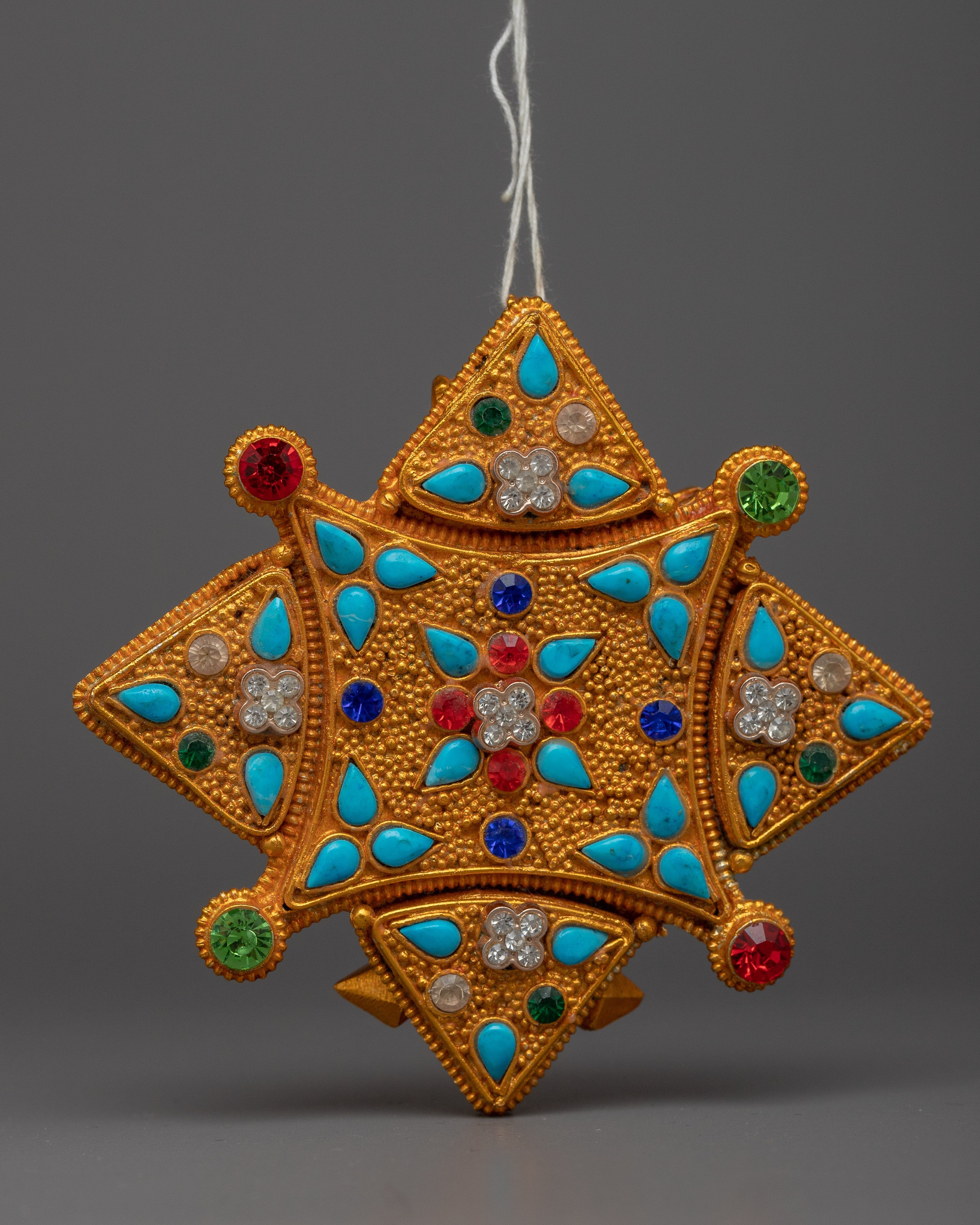 Ritual Amulet Prayer Box Ghau | Sacred Symbol of Protection and Spiritual Guidance