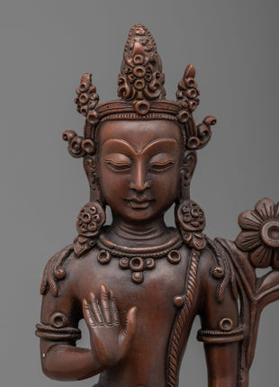 Standing Chenrezig Set Statue | sacred masterpiece for spiritual enlightenment