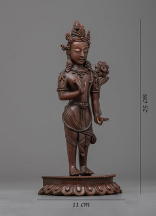 Standing Chenrezig Set Statue | sacred masterpiece for spiritual enlightenment